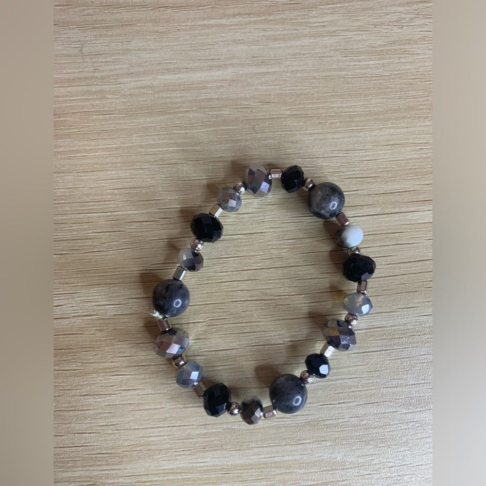 Preloved Disco Ball Beaded Bracelet
